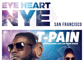 EYE HEART NEW YEAR'S EVE: T-PAIN, PARTY FAVOR, OPEN BAR & SILENT DISCO