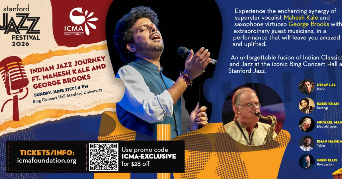 Indian Jazz Journey at Stanford Jazz Festival 2026