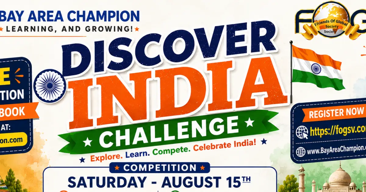 FOG Kids Discover India Challenge - FREE