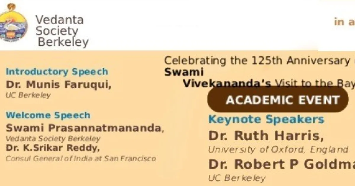 Arise Awake The Universal Swami Vivekananda In California default