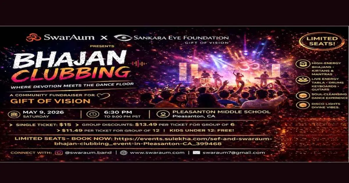 Sankara Eye Foundation Gift of Vision Bhajan Clubbing-Presented by SwarAum