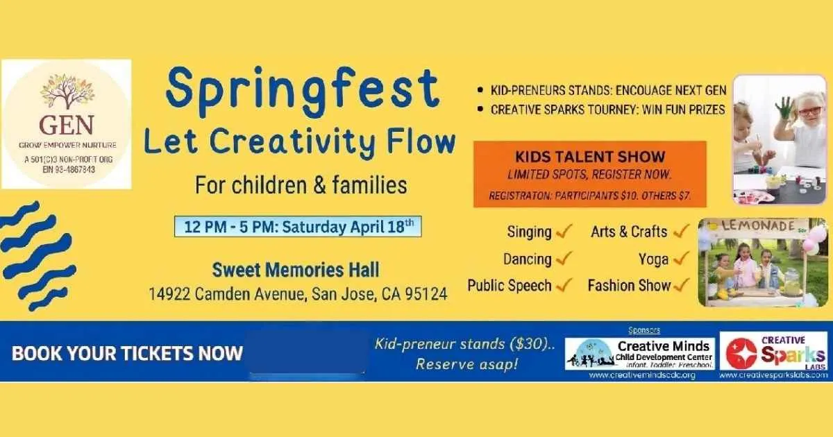 Spring Fest For Children & Families In San Jose