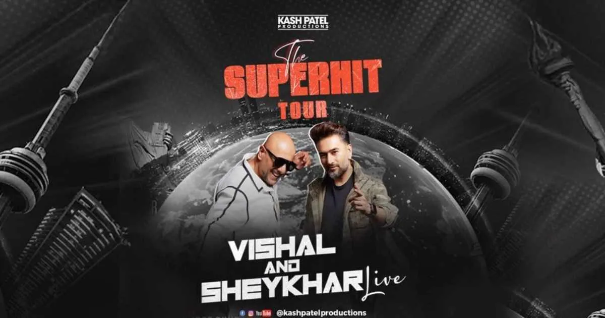 Vishal and Sheykhar The Superhit Tour in San Jose
