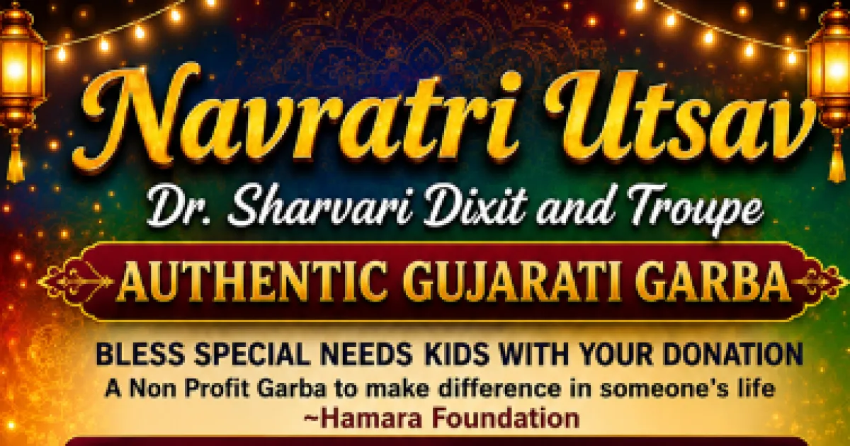 Navratri Utsav with Dr. Sharvari Dixit in Sunnyvale 2026