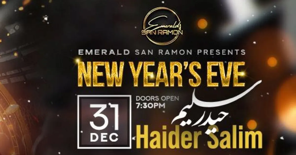 New years Eve with Haider Salim default
