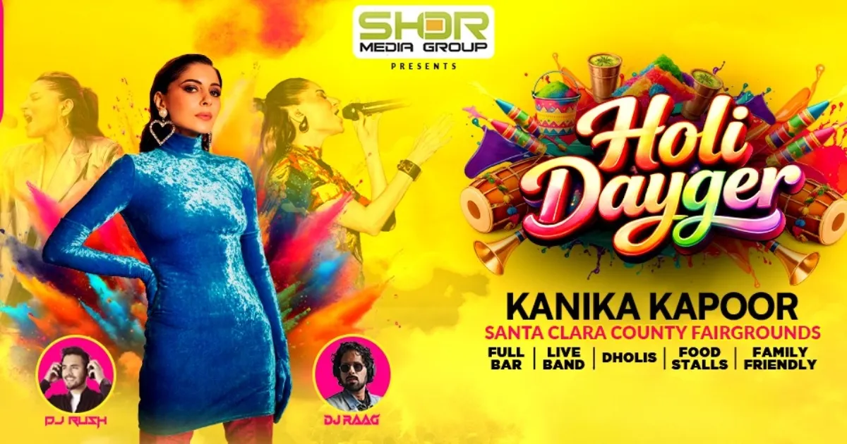 Holi Dayger Kanika KapoorDJ RushDJ Raag-Cali’s Biggest Musical Color Fest