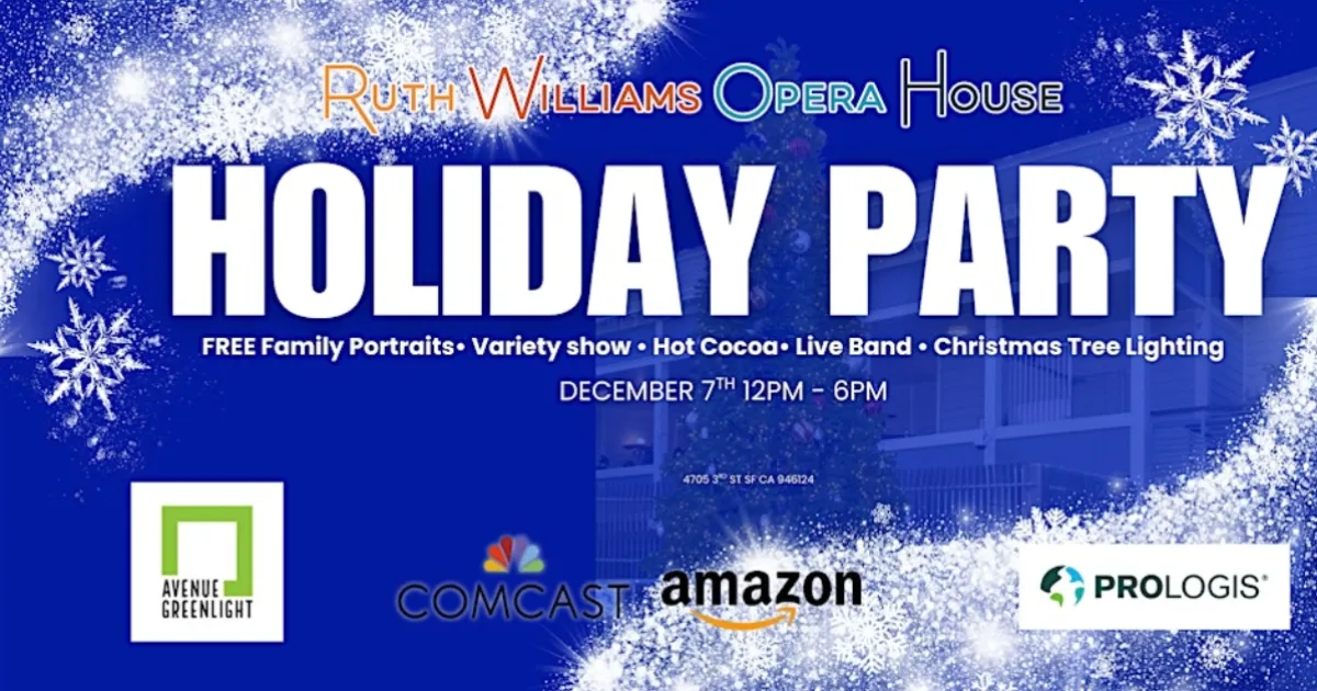 Holiday Party Family Portraits,X-mas Tree Lighting and Concert