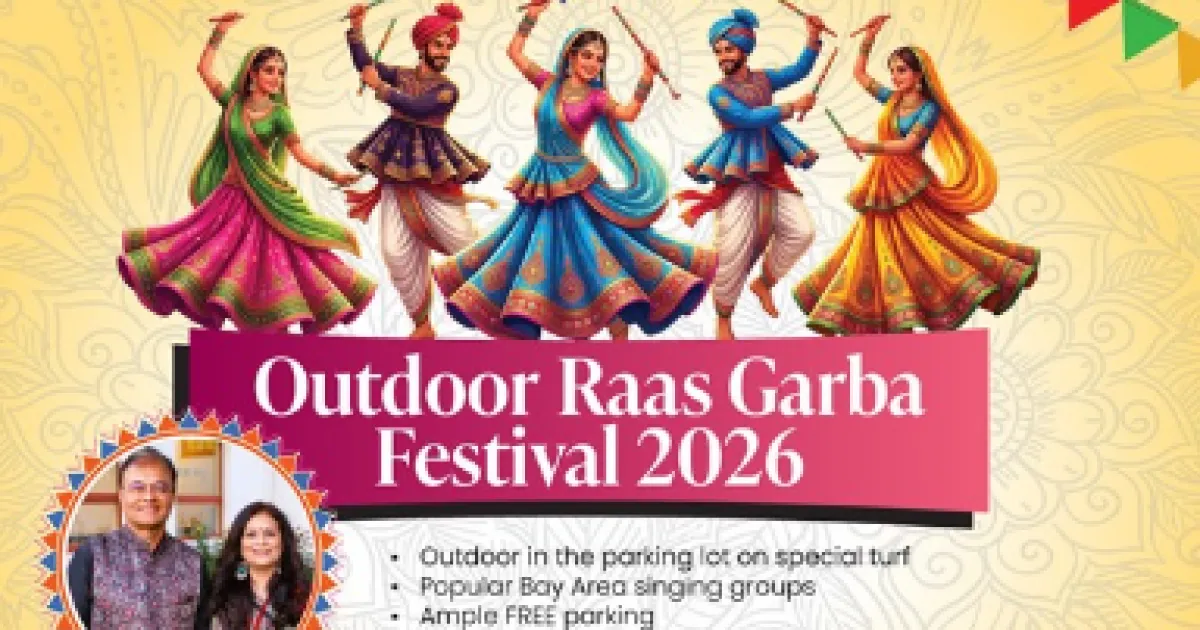 BAYVP-ICA-CCF Raas Garba Festival 2026 Fri, Oct 16th - 7.30 PM