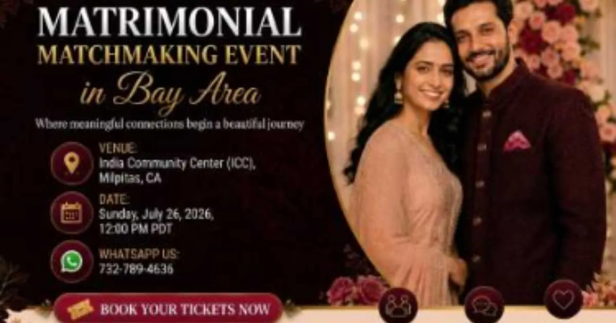 Matrimonial Matchmaking Event(meet Genuine People) In Bay Area