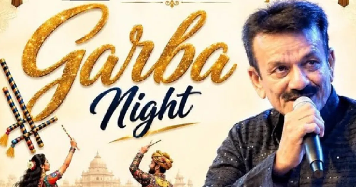 ACHAL MEHTA GARBA RAAs DANDIA NIGHT  LIVE MUSICAL BAND