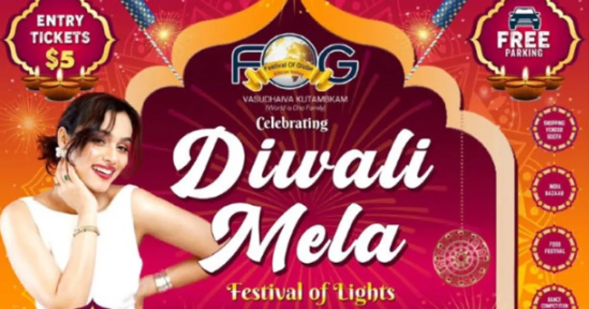 Laser Dandiya With FOG DIWALI MELA
