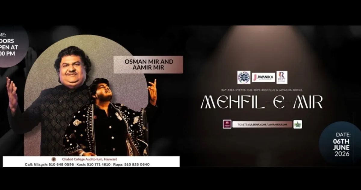 Mefil-E-Mir with Osman Mir and Aamir Mir Live In Bay Area
