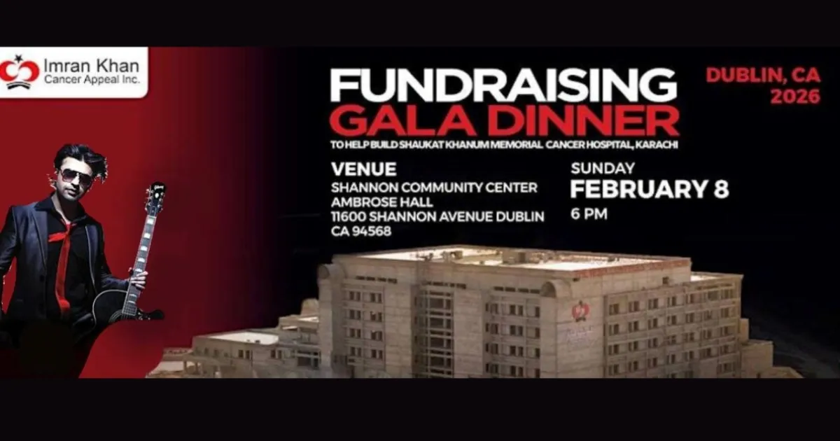 Shaukat Khanum Fundraising Gala Dinner in Dublin, CA ,USA (Bay Area)