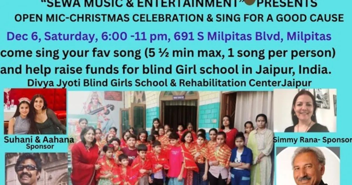 Open Mic-Christmas Celebration & Sing For A Good Cause