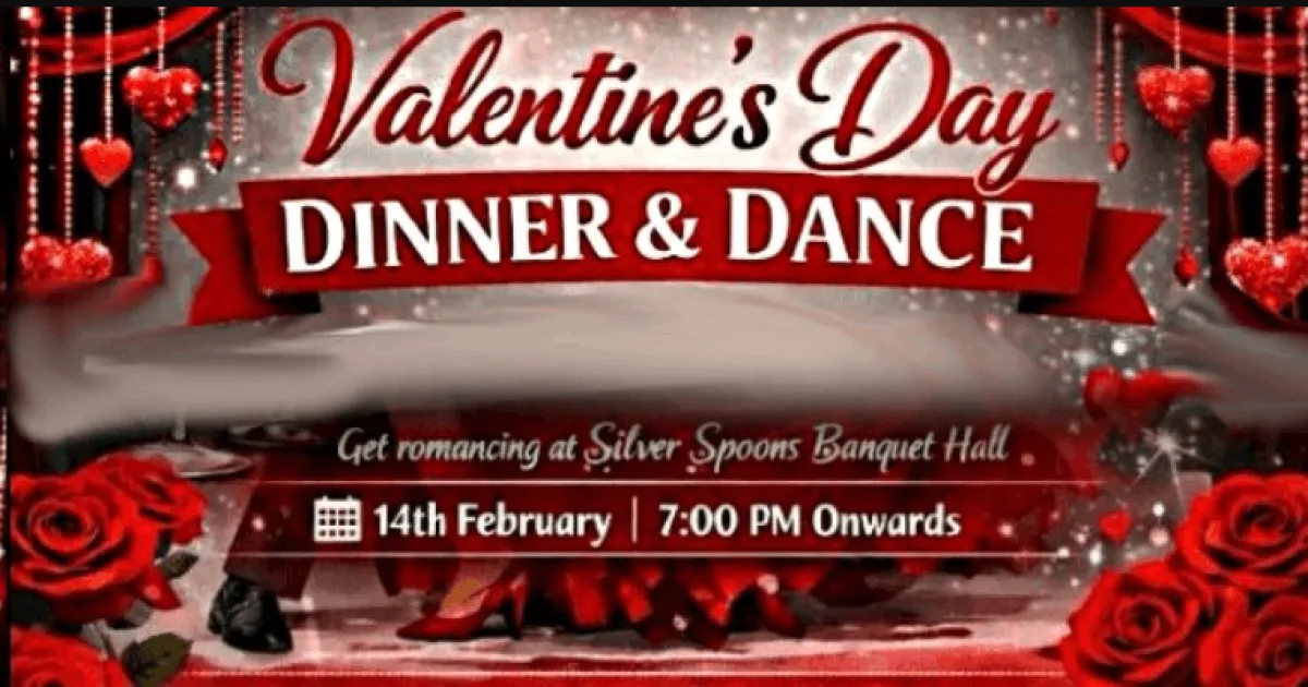 Celebrate Love in Style – Valentine’s Day Dinner & Dance
