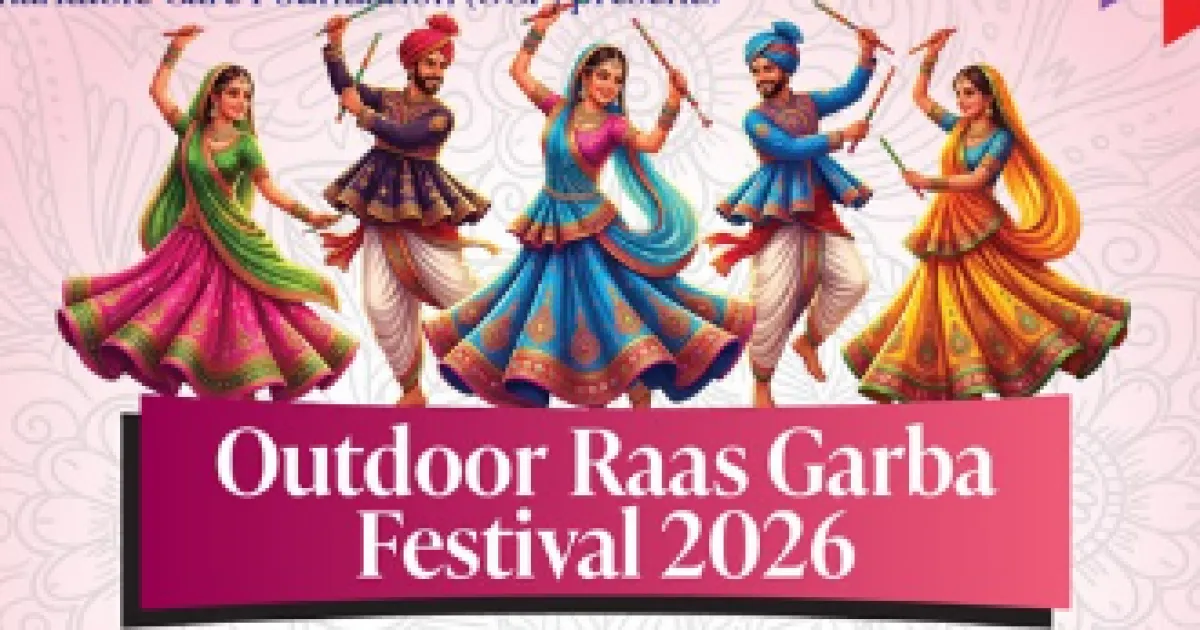 BAYVP-ICA-CCF Raas Garba Festival 2026 Sat, Oct 10th - 730 PM