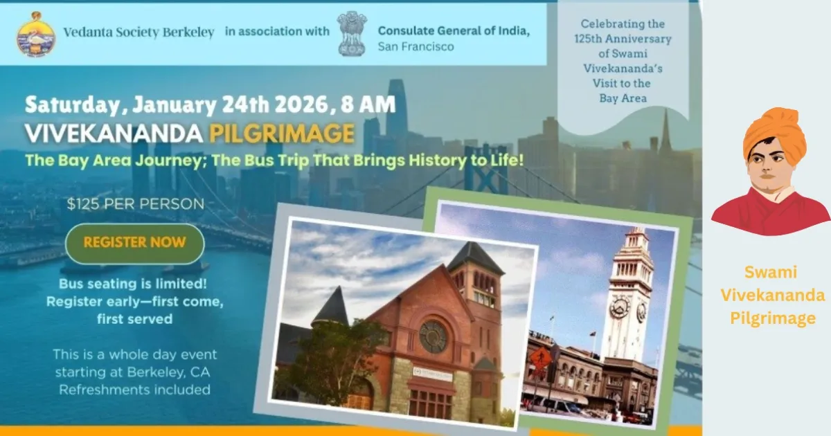 Revisiting Swami Vivekananda A Pilgrimage Bus Tour on Jan 24th 2026