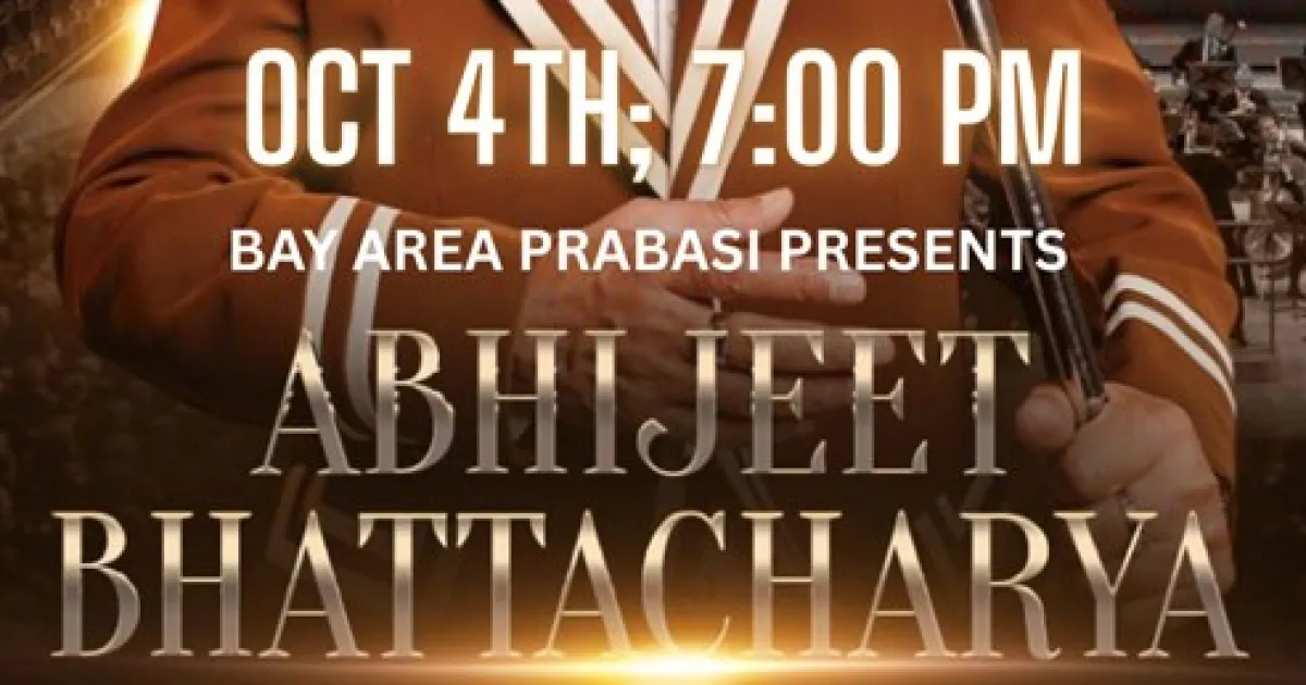 Abhijeet Bhattacharya Retro 90s Live In Bay Area