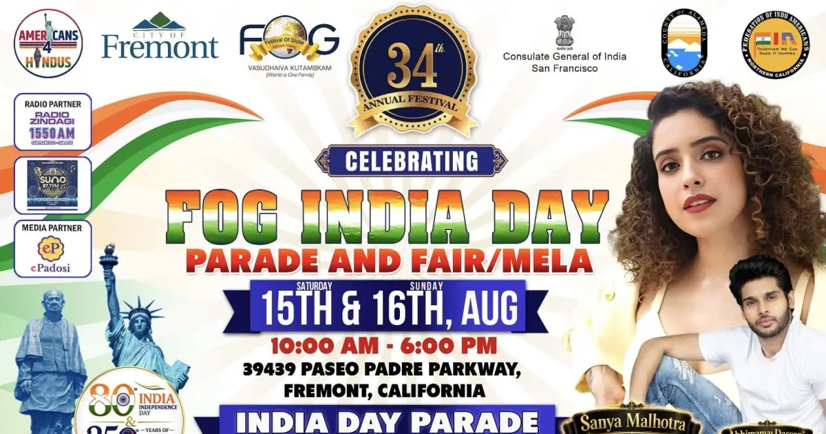 34th Festival of India Parade and Fair Mela