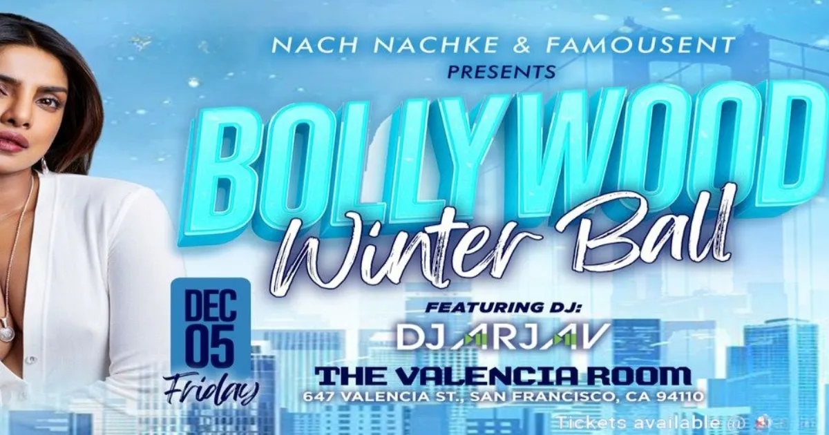 Bollywood winter ball with DJ Arjav in California
