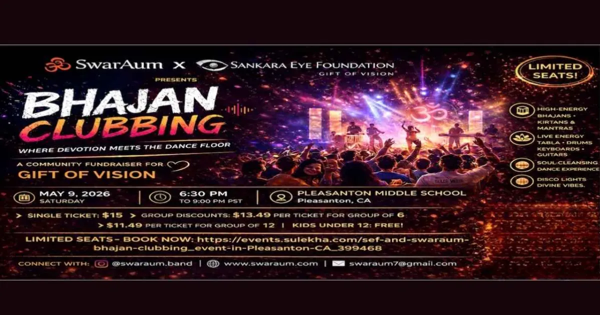Sankara Eye Foundation Gift of Vision Bhajan Clubbing-Presented by SwarAum