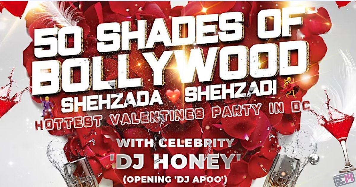 Hottest Valentines Party In Dc 50 Shades Of Bollywood