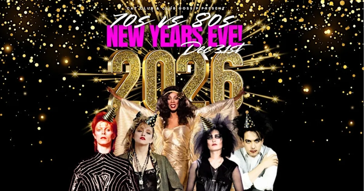 New Years Eve 2026 at Cat Club