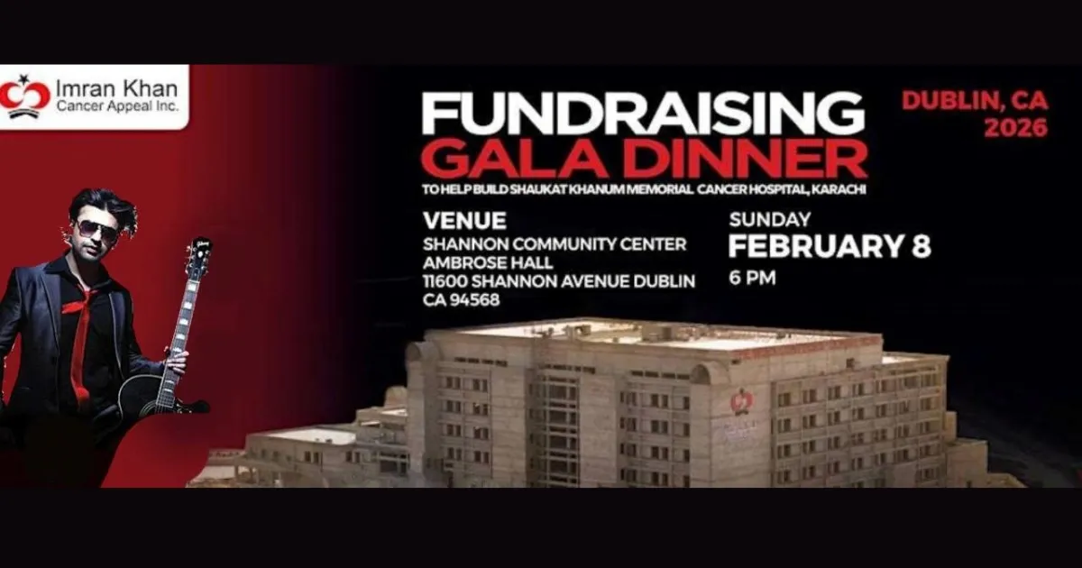 Shaukat Khanum Fundraising Gala Dinner in Dublin, CA ,USA (Bay Area)