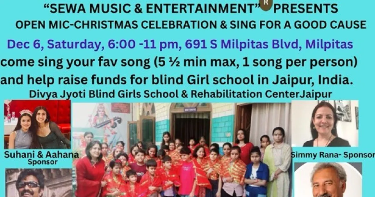 Open Mic-Christmas Celebration & Sing For A Good Cause