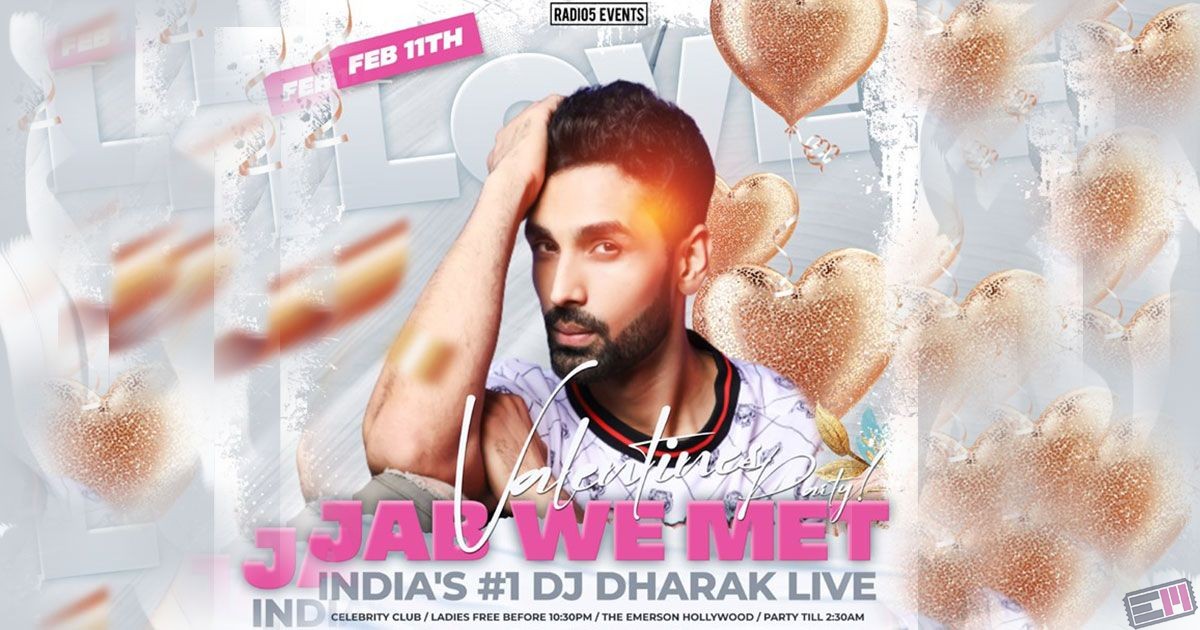 Bollywood Valentines Party with Indias