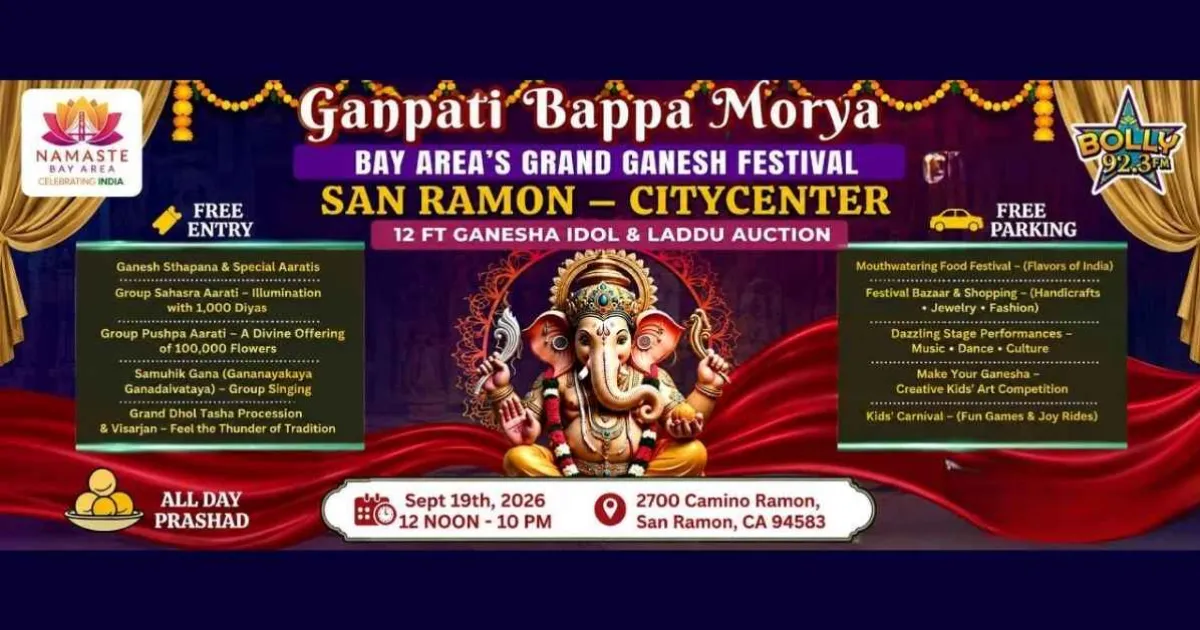 Bay Areas Grand Ganesh Festival