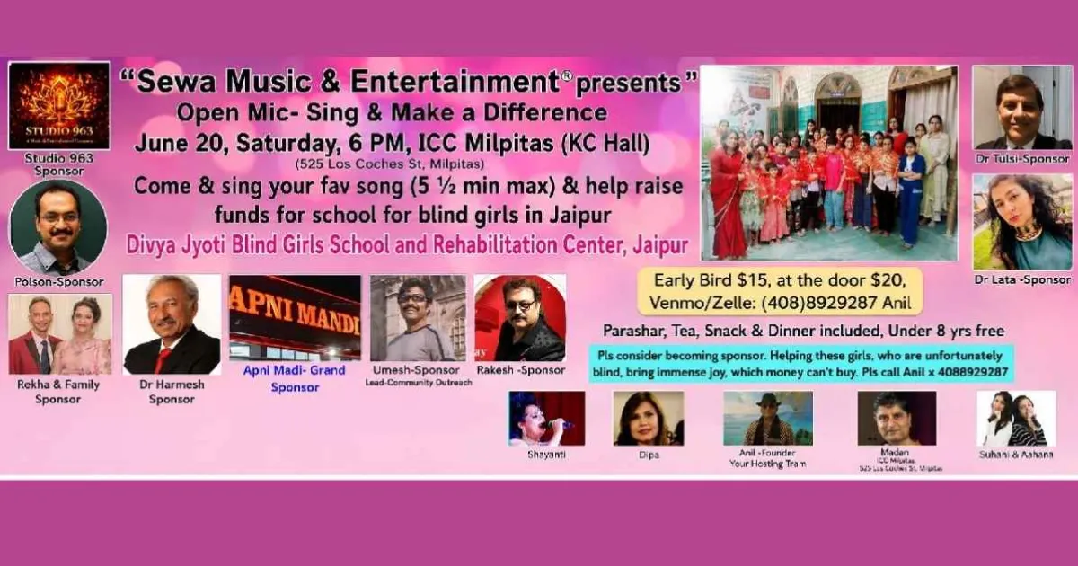 Open Mic- Sing & Make a Difference