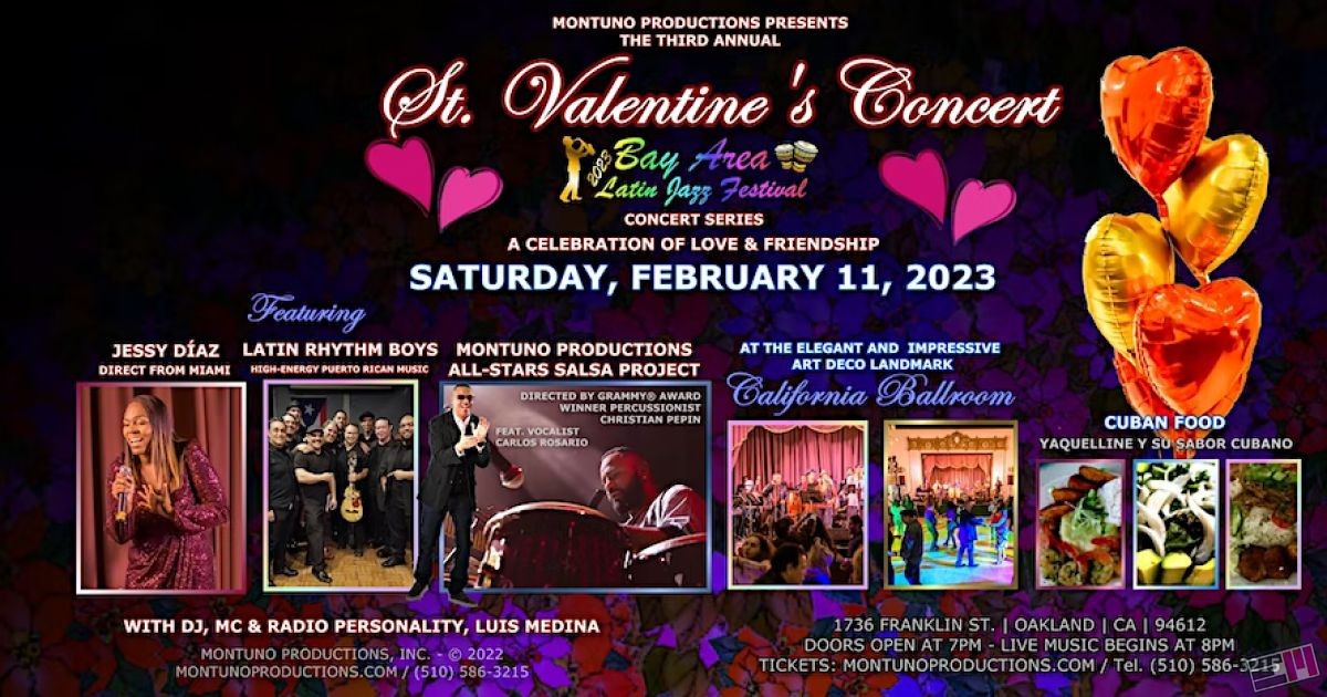 3rd Annual St. Valentines Concert at California Ballroom