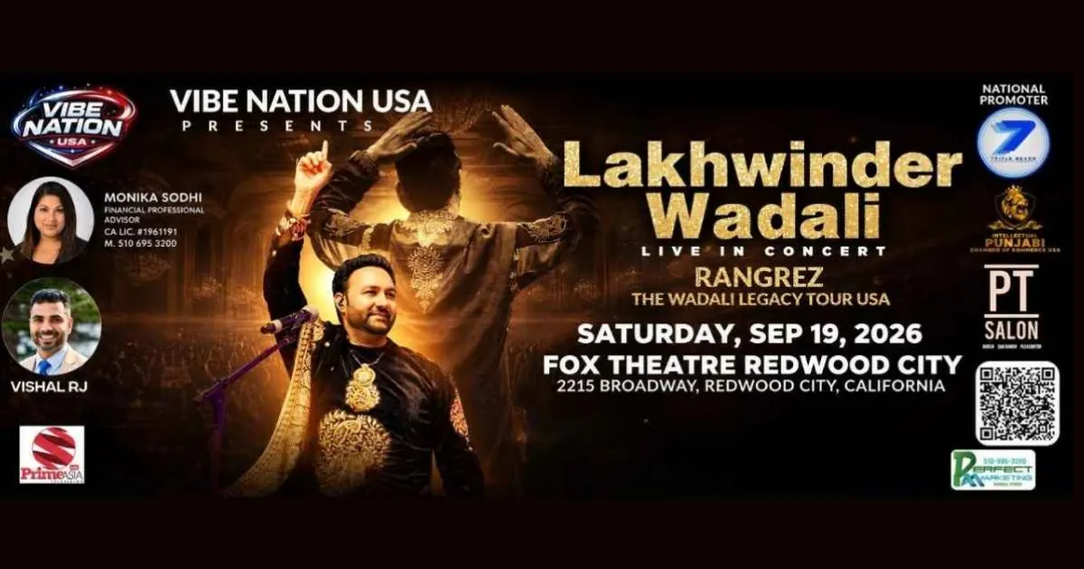 Rangrez - The Wadali Legacy Tour USA With Lakhwinder Wadali