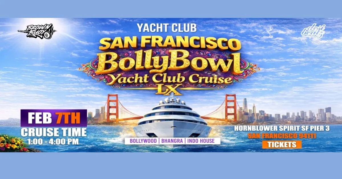 San Francisco BollyBowl Yacht Club Cruise LX