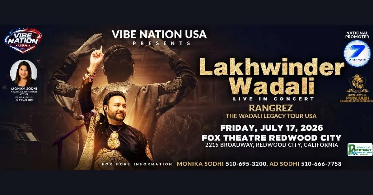 Rangrez - The Wadali Legacy Tour USA With Lakhwinder Wadali